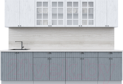 Готовая кухня Интерлиния Берес 3.0А - фото