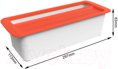 Контейнер Rotho Memory Pasta / 1025102792 (красный)