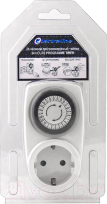 Розетка с таймером Electraline 59500 - фото