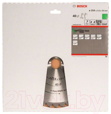 Пильный диск Bosch 2.608.640.435