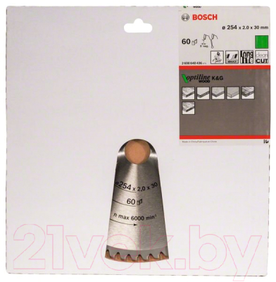 Пильный диск Bosch 2.608.640.436