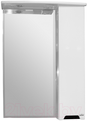 Шкаф с зеркалом для ванной Mixline Прометей 61 R 524714 (с подсветкой) - фото