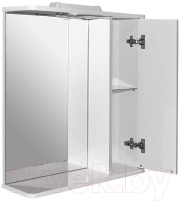 Шкаф с зеркалом для ванной Mixline Этьен 65 R 529940 (с подсветкой)