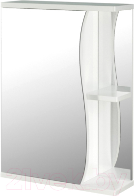 Шкаф с зеркалом для ванной Mixline Классик 50 L 525509 - фото