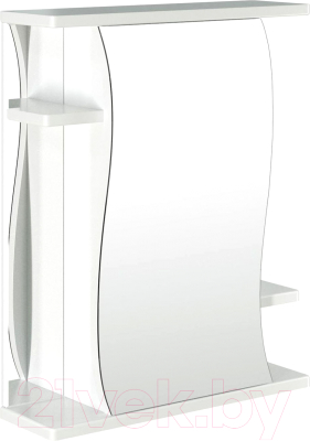 Шкаф с зеркалом для ванной Mixline Классик 55 R 525511 - фото