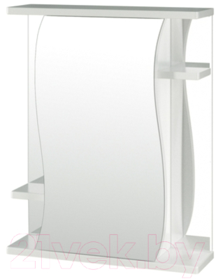 Шкаф с зеркалом для ванной Mixline Классик 55 L 525512 - фото