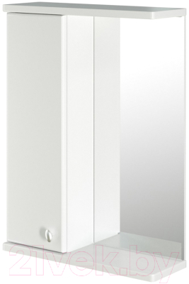 Шкаф с зеркалом для ванной Mixline Норд 55 528387 - фото