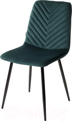 Стул M-City Duke / 628M03398 (Bluvel-78 Green велюр) - фото