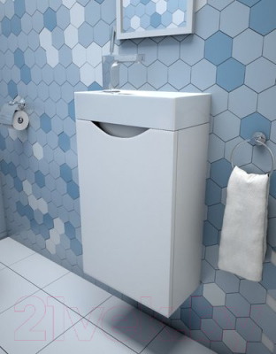 Тумба с умывальником Эстет Mini L / ФР-00010478