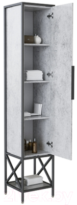 Шкаф-пенал для ванной Mixline Бруклин 38 543944