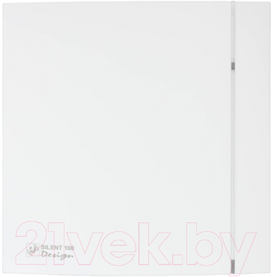 Вентилятор накладной Soler&Palau Silent-100 CZ Matt White Design 4C / 5210007800 - фото