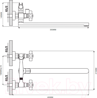 Смеситель Ekko E22018