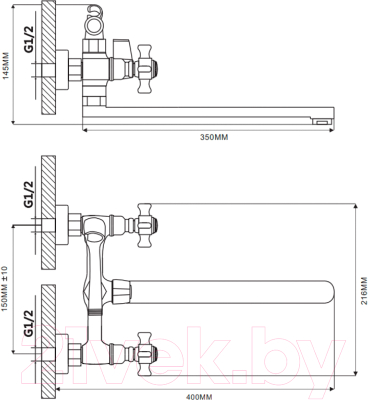 Смеситель Ekko E22024