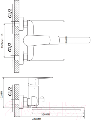 Смеситель Ekko E22105