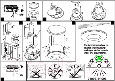 Светильник уличный Eglo Margo 94093