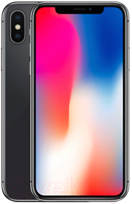 Смартфон восстановленный Apple iPhone X 64GB Грейд B