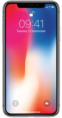 Смартфон восстановленный Apple iPhone X 64GB Грейд B