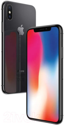 Смартфон восстановленный Apple iPhone X 64GB Грейд B