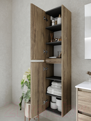 Шкаф-пенал для ванной Sancos Libra / PLB35ECH