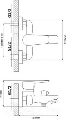 Смеситель Ekko E32105