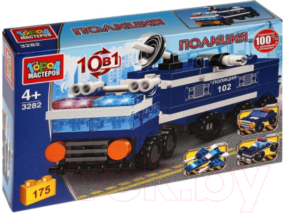 Конструктор Город мастеров Полицейская машина / 3282-JS