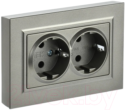 Розетка IEK Brite BR-R21-16-K37-F - фото