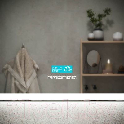 Зеркало Sancos City 2.0 / CI2.900 (с подсветкой)