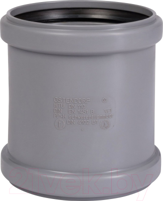 Муфта внутренней канализации Ostendorf Ду 90 / 114510 - фото