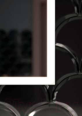 Шкаф с зеркалом для ванной Sancos Cube / CU600