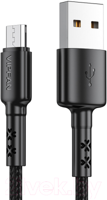Кабель Vipfan X02 USB-Micro - фото