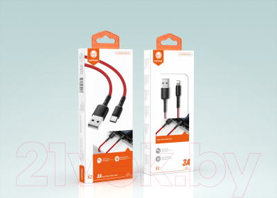 Кабель Vipfan X02 USB-iPhone