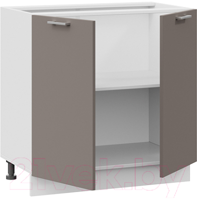 Шкаф-стол кухонный ТриЯ Габриэлла 1Н8 (белый/муссон)