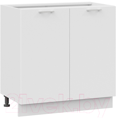 Шкаф-стол кухонный ТриЯ Габриэлла 1Н8 (белый/сноу) - фото