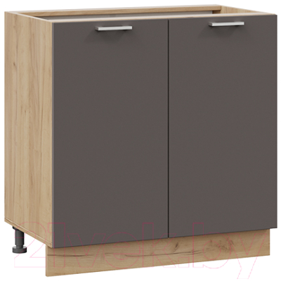 Шкаф-стол кухонный ТриЯ Габриэлла 1Н8 (дуб крафт золотой/муссон) - фото