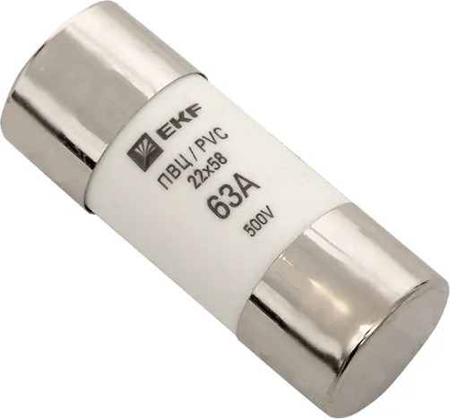 Предохранитель плавкий EKF Pvc-22x58-63 - фото
