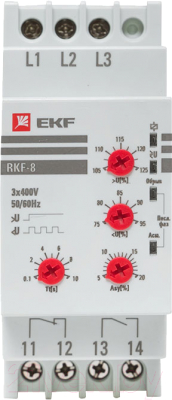 Реле контроля фаз EKF Rkf-8