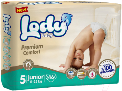 Подгузники детские Lody Baby Junior 11-25кг Jumbo - фото