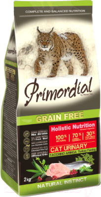 Корм для кошек Primordial Cat Urinary Turkey & Herring / MGSP1406 - фото