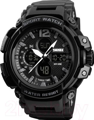 Часы наручные мужские Skmei 1343-1 (черный) - фото