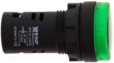 Лампа сигнальная EKF AD16-16HS / ledm-ad16-16-g