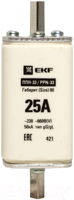 Предохранитель плавкий EKF PROxima Fus-33/160/25 - фото