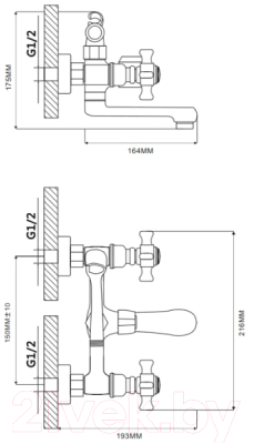 Смеситель Ekko by Maxonor MN3024