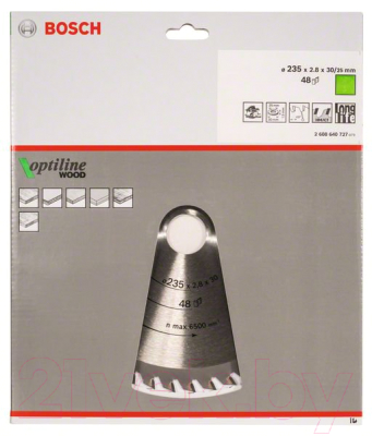 Пильный диск Bosch 2.608.640.727