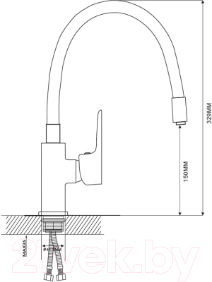 Смеситель Ekko E4264-8
