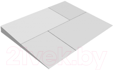 Экструдированный пенополистирол Технониколь XPS Carbon Prof Slope-2.1% 600x1200x35/60 Элемент B - фото