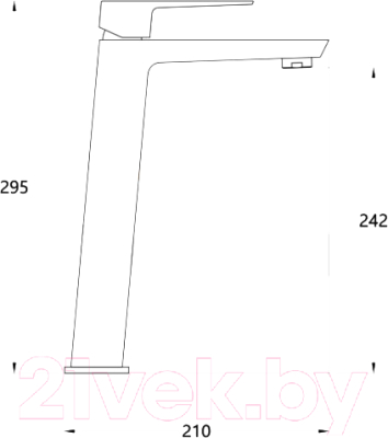 Смеситель Invena Paros BU-09-W01-A