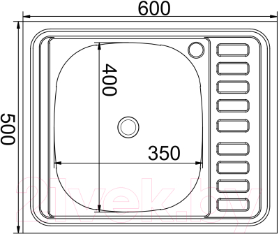 Мойка кухонная Mixline L 538190