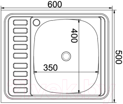 Мойка кухонная Mixline R 538191