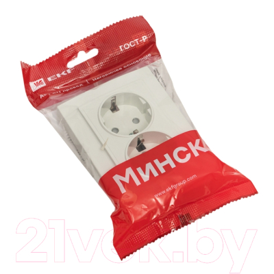 Розетка EKF Basic Минск / ERR16-128-100