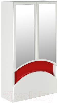 Шкаф с зеркалом для ванной Mixline Радуга 46 522475 - фото